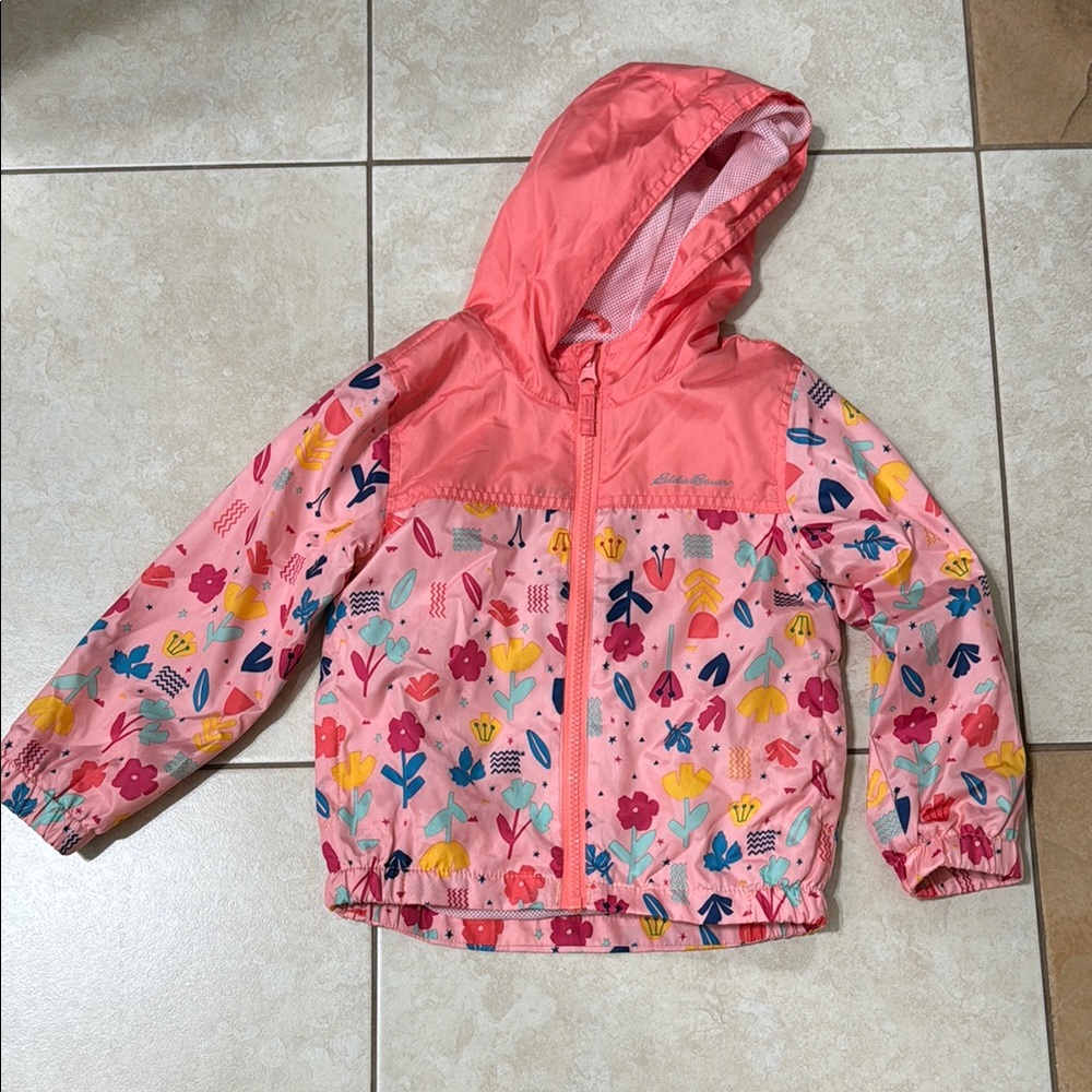Eddie Bauer Kids Floral Pink Jacket